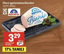 Delikatesy Centrum Pierś gotowana bianka INDYKPOL oferta