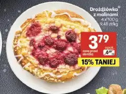 Delikatesy Centrum Drożdżówka z malinami oferta