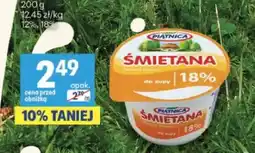 Delikatesy Centrum Śmietana 18% oferta