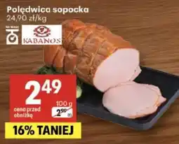 Delikatesy Centrum Polędwica sopocka Kabanos oferta