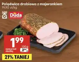 Delikatesy Centrum Polędwica drobiowa z majerankiem Duda oferta