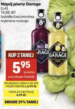 Delikatesy Centrum Napój piwny Garage oferta