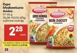 Delikatesy Centrum Zupa błyskawiczna Amino oferta