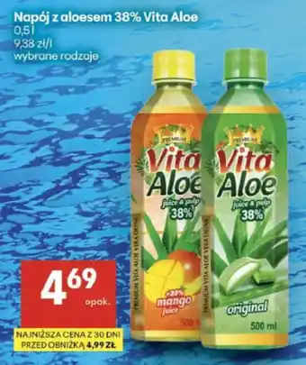 Delikatesy Centrum Napój z aloesem 38% Vita Aloe oferta