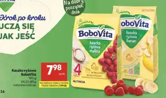 Delikatesy Centrum Kaszka ryżowa BoboVita oferta