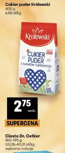 Delikatesy Centrum Cukier puder Królewski oferta