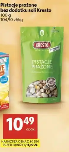 Delikatesy Centrum Pistacje Prażone bez dodatku soli Kresto oferta
