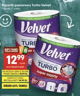 Delikatesy Centrum Ręcznik papierowy Turbo Velvet oferta