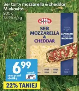 Delikatesy Centrum Ser tarty mozzarella & cheddar Mlekovita oferta