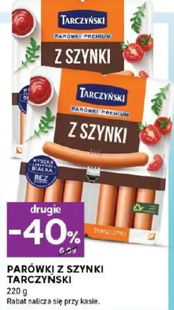 Parówki z szynki Tarczyński