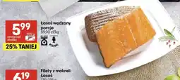 Delikatesy Centrum Łosoś wędzony porcje oferta