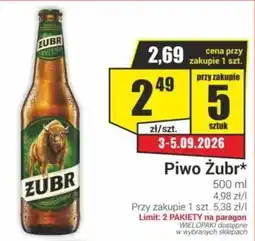 Premium Nasz Sklep Piwo Żubr* oferta
