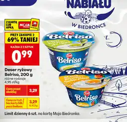 Biedronka Deser ryżowy Belriso oferta