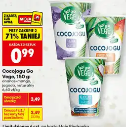 Biedronka Cocojogu Go Vege oferta