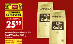 Biedronka Kawa mielona Woseba Mocca Fix Gold oferta