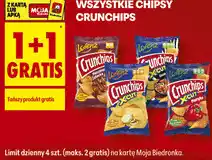 Biedronka Chipsy Crunchips oferta