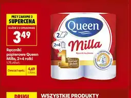Biedronka Ręczniki papierowe Queen Milla 2-pak oferta