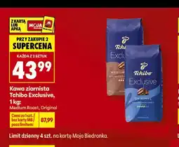 Biedronka Kawa ziarnista Tchibo Exclusive Original oferta