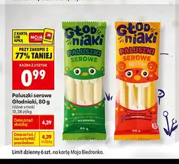 Biedronka Paluszki serowe Głodniaki oferta