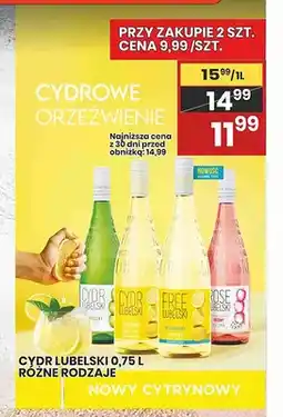 Wafelek Cydr Lubelski cytrynowy oferta