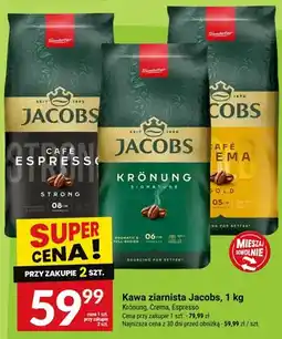 Twój Market Kawa ziarnista Jacobs Krönung oferta