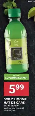Stokrotka Sok z limonki Hat De Care oferta