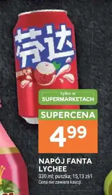 Stokrotka Napój gazowany Fanta Lychee oferta