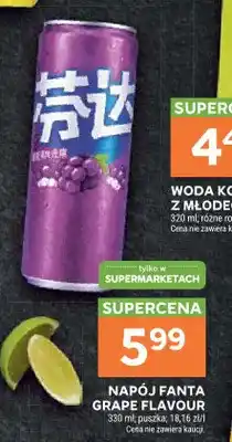 Stokrotka Napój gazowany Fanta Grape Flavour oferta