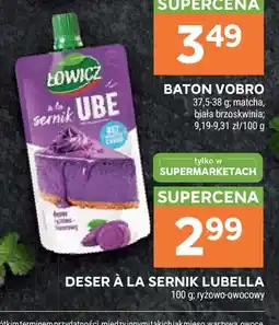 Stokrotka Deser à la sernik Ube Łowicz oferta