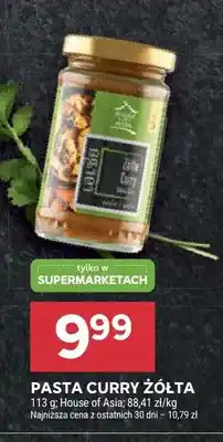 Stokrotka Pasta curry żółta House of Asia oferta