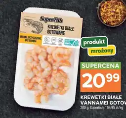 Stokrotka Krewetki białe vannamei gotowane Superfish oferta