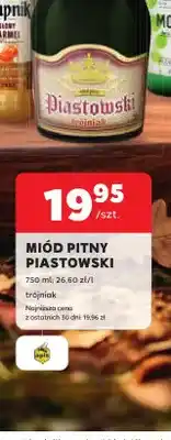 Stokrotka Miód pitny Piastowski trójniak oferta
