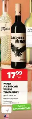 Stokrotka Wino czerwone American Wings Zinfandel wytrawne oferta