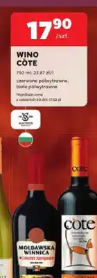 Stokrotka Wino białe Côte półwytrawne oferta