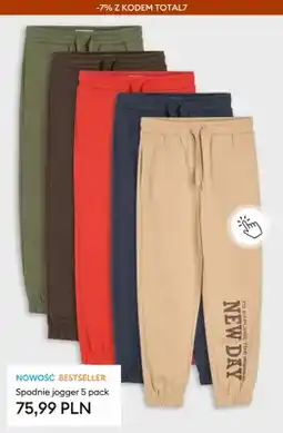 Sinsay Spodnie jogger 5-pak oferta