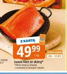 E.Leclerc Łosoś filet ze skórą oferta