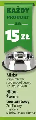 E.Leclerc Miska stal nierdzewna ze spodem antypoślizgowym oferta
