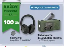 E.Leclerc Słuchawki Kruger & Matz F2 KM0672-B/G oferta