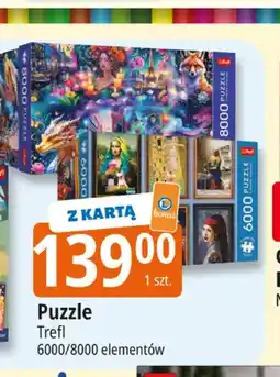 E.Leclerc Puzzle 6000 elementów Trefl oferta