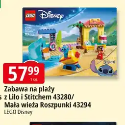 E.Leclerc Klocki LEGO Disney Zabawa na plaży z Lilo i Stitchem 43280 oferta