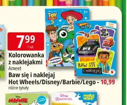 E.Leclerc Baw się i naklejaj Hot Wheels Ameet oferta