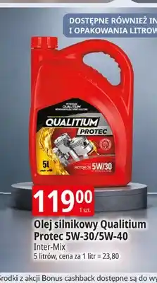 E.Leclerc Olej silnikowy Qualitium Protec 5W-30 Inter-Mix oferta