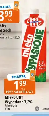 E.Leclerc Mleko UHT Wypasione Mlekovita 3,2% oferta