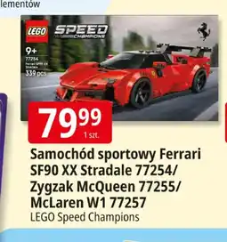 E.Leclerc Klocki LEGO Speed Champions Samochód sportowy Ferrari SF90 XX Stradale 77254 oferta