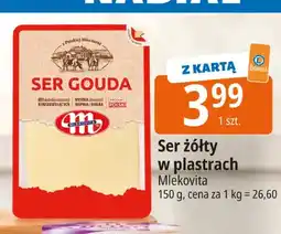 E.Leclerc Ser żółty w plastrach Mlekovita oferta