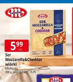 E.Leclerc Ser Mozzarella & Cheddar wiórki Mlekovita oferta