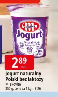 E.Leclerc Jogurt naturalny Polski bez laktozy Mlekovita oferta