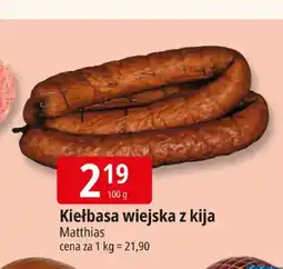 E.Leclerc Kiełbasa wiejska z kija Matthias oferta