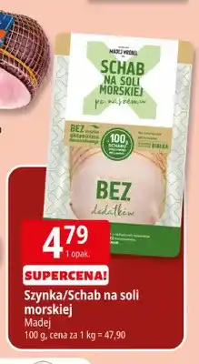 E.Leclerc Szynka na soli morskiej Madej oferta