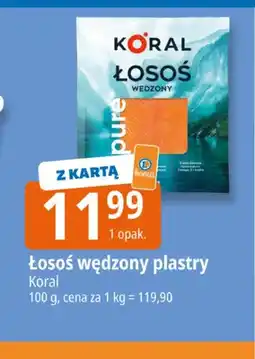 E.Leclerc Łosoś wędzony plastry oferta